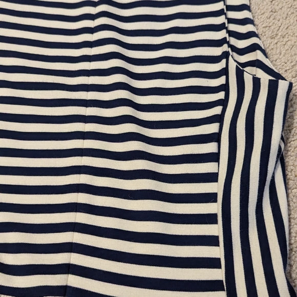 Madewell women's xs striped afternoon crew dress with pockets!! - Picture 9 of 11